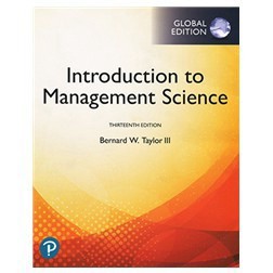 [華通書坊]Introduction to Management Science 13/e Taylor 9781292263045