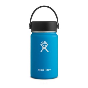 【【蘋果戶外】】Hydro Flask【寬口/355ml】12oz 355ml 藍 美國不鏽鋼保溫保冰瓶 保冷保溫瓶 不含雙酚A