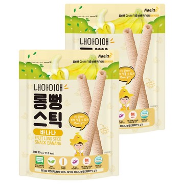 Naeiae 嬰幼兒米棒 成分單純  香蕉  30g  2包