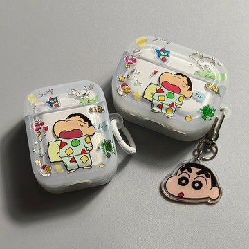適用蘋果AirPods Pro1/2透明矽膠耳機保護套4代三代透明TPU防摔殼