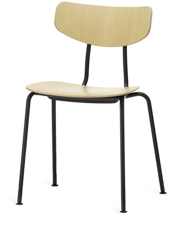 Vitra - Moca metal frame oak chair - unisex - Metal/Oak - One Size - Neutrals