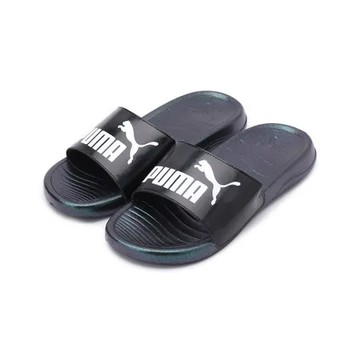 PUMA POPCAT 20 GIRLPOWER  亮面拖鞋 黑 39542102 男鞋