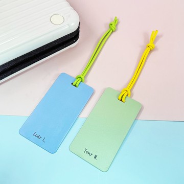 【馬卡龍色系】行李吊牌/生日禮物/客製化/旅行/婚禮小物