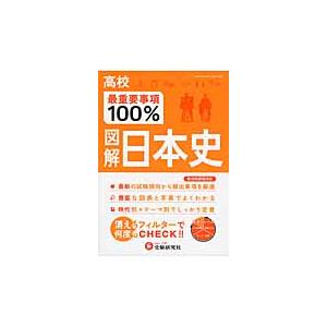 高校 最重要事項100% 図解日本史 消えるフィルターで何度もCHECK