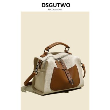 DSGUTWO真皮高級感女士手提包包