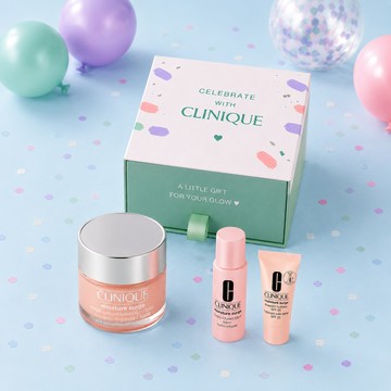 全新預購!【CLINIQUE 倩碧】水磁場30ml保濕生日禮物 | 祝壽星水噹噹！旅行組 閨蜜禮物 女生禮物 『LINE禮物獨家』