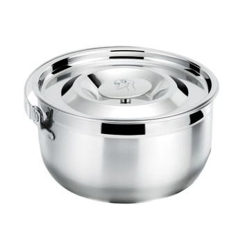 Mother Goose 鵝媽媽 凱芮調理鍋 高級不銹鋼 0.7mm厚度  16cm  1個