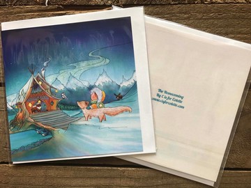 The Homecoming 風格問候卡