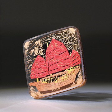 鴨靈號 FingerART紙藝術磁石貼 香港文化系列 (PM-03)