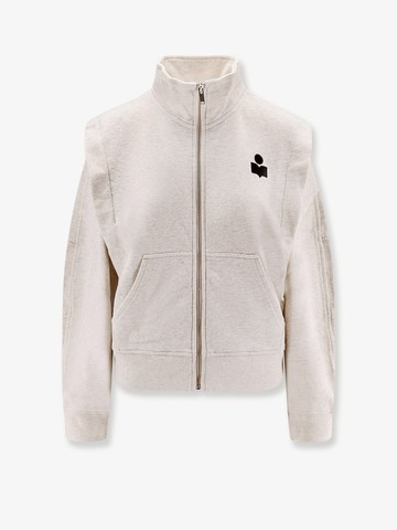 Organic cotton blend sweatshirt - MARANT ETOILE - gender_Woman