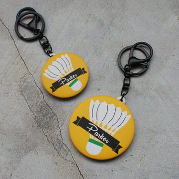 訂做你的名字 客製化羽球吊飾 !滿百才出貨!