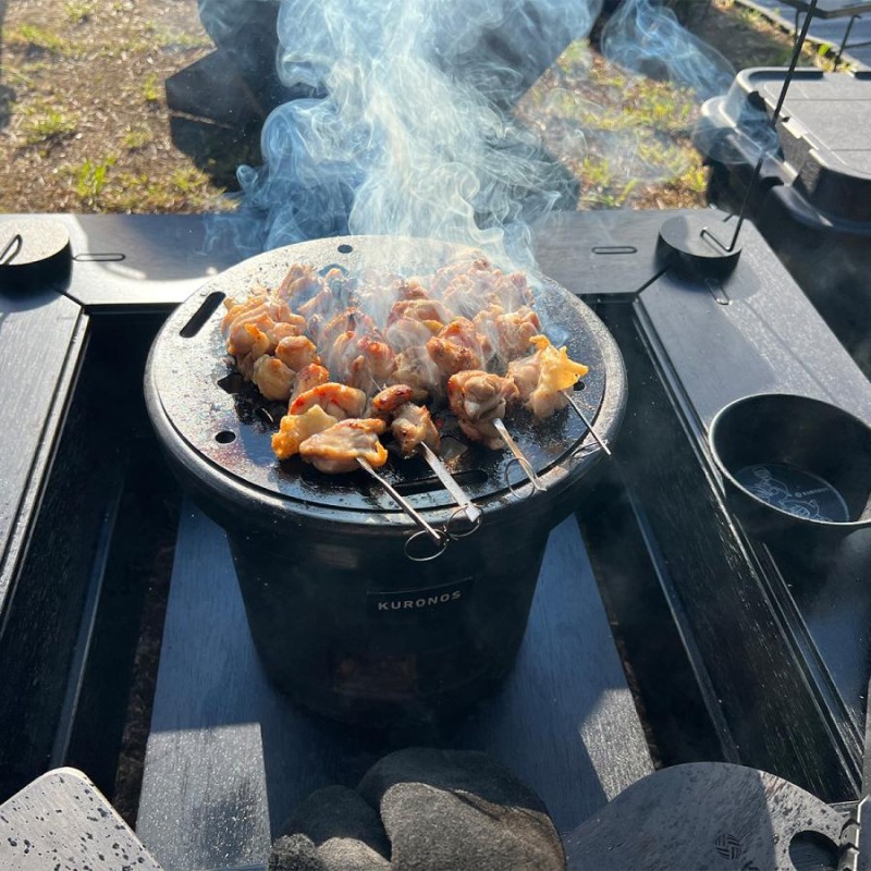 三河七輪 三河 黒七輪 新品 炭火焼コンロ 炭火焼き 黒 バーベキュー ...