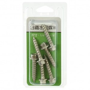 650 白鐵水泥螺絲1/4X1-1/4