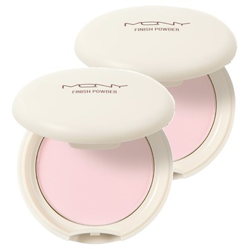 MACQUEEN 控油蜜粉餅  極細顆粒  輕薄服貼  內置粉撲和鏡子  單色  2個