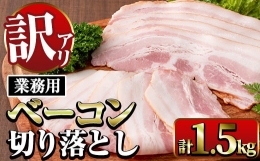 i330 《業務用・訳あり》ベーコン切り落とし(500g×2P・計1kg)