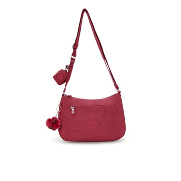 復古紅附小包造型側背包-SHINAE