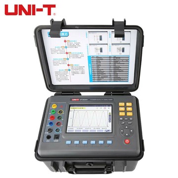 優利德UT283A+三相電能質量分析儀UT285A/285C電量監測諧波測量{鑫弘-工葉電器}可開發票