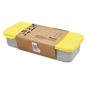 LocknLock 樂扣樂扣 DosiLock系列便當盒 360ml  黃色  1個