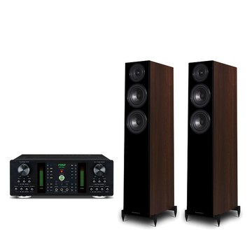 FNSD HR-2501N 卡拉OK擴大機+Wharfedale Diamond 12.3 落地喇叭