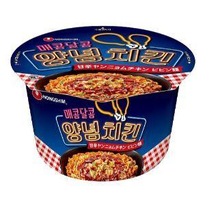 「農心ジャパン」 甘辛ヤンニョムチキンビビン麺 カップ 122g 「フード・飲料」