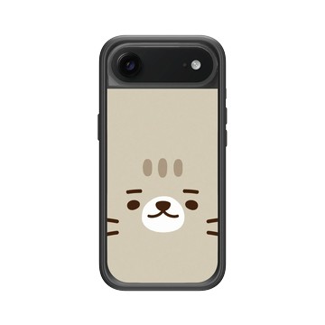 iPhone Air Mod NX -邊框背蓋組合 (相機按鈕) 黑 - 柴語錄 Shiba Says - 太子大臉(直)