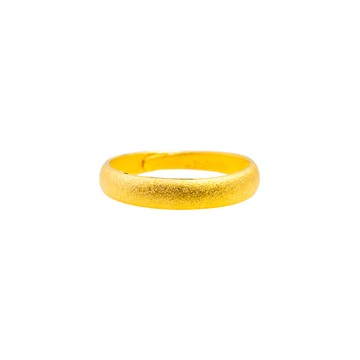 Jove gold JoveGold漾金飾 朝朝暮暮黃金戒指