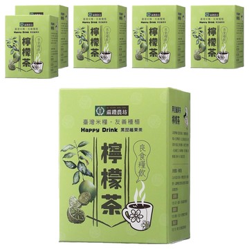 蔴鑽農坊 黑琵檸檬茶  3g  15包  6盒
