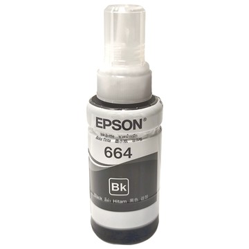 EPSON 原廠墨水 T664100 70ml  黑色  1瓶