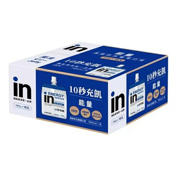 森永in果凍 (能量) 白葡萄口味 180公克 X 18入