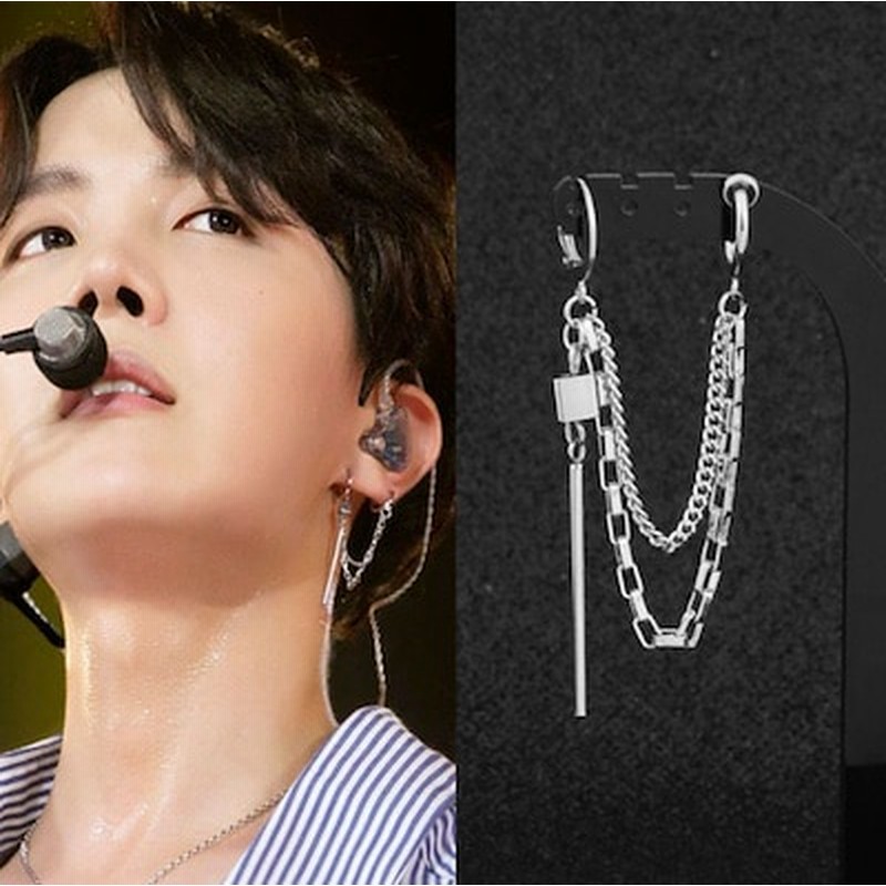 両耳 1ペア 2個 防弾少年団 Bts Btsピアス 防弾少年団ピアス メンズピアス レディースピアス Bts着用 防弾少年団着用 ジミン 通販 Lineポイント最大1 0 Get Lineショッピング