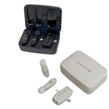 【MAGIPEA 美極品】雙麥好收音2.0｜2024未來麥克風 1對2抗噪麥克風附充電艙 麥克風 |JC科技
