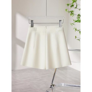 西裝短褲女2025夏季新款高腰設計感a字闊腿百搭顯瘦小個子休閑褲