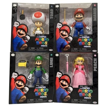 jakks PACIFIC 瑪利歐電影 5吋珍藏公仔4件組  1組
