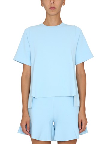 stella mccartney t-shirt with asymmetrical hemline