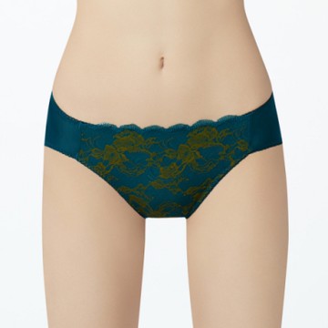 曼黛瑪璉 雙弧 低腰三角內褲 (海洋綠)