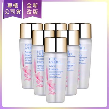 ESTEE LAUDER雅詩蘭黛 微分子肌底原生露櫻花輕盈版30ml*6(公司貨)