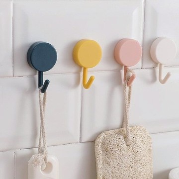 Baby童衣 北歐風小圓掛勾 廚房收納掛勾 廁所勾 客廳鑰匙掛勾 免打孔無痕掛勾 11670