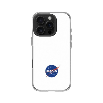 iPhone 16 Pro Clear Case（相機按鈕） 透明 - NASA - Meatball (White)