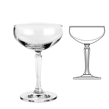 Ocean 寬口香檳杯 飛碟杯 Connexion系列 215ml 金益合玻璃器皿