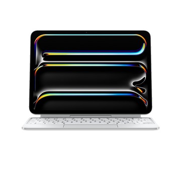Apple 巧控鍵盤，適用於 iPad Pro (M4) 11 吋 - 美式英文 - 白色