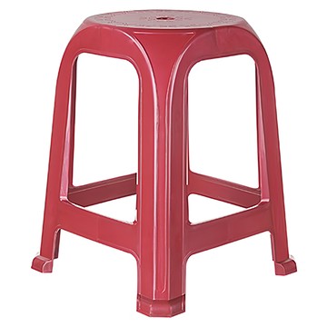 KEYWAY 聯府 水瓶座椅  1個  紅色