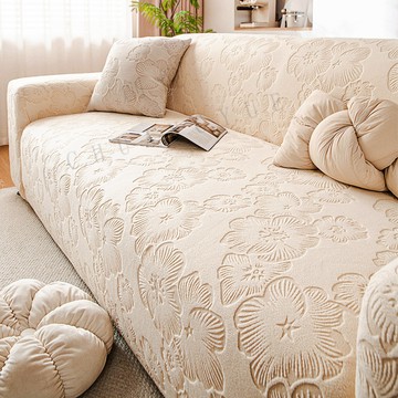 現貨 新款 簡約風 舒棉絨沙發套罩  防滑沙發保護套 彈力全包 萬能套沙發保護套罩