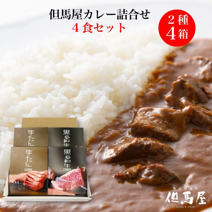 ミッション 農林水産大臣賞受賞 但馬屋カレー詰合せ4食セット