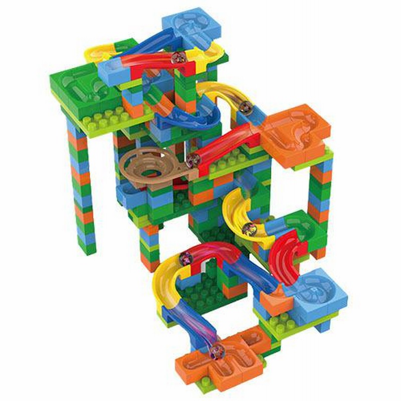 子供会 景品 ブロックスライダーBIG 328pcs（ビー玉6個付き） | LINE