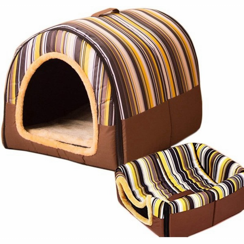 ペットハウス ペットベッド ドーム型 犬ベッド 大型犬 猫小屋 冬用 保温 暖かい あったか ペットクッション マット 取り外し 洗える 通販 Lineポイント最大get Lineショッピング