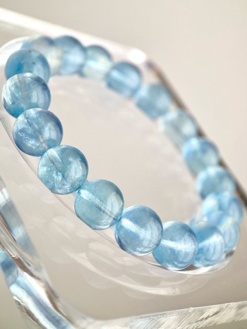 天然海藍寶 手鏈 11mm