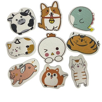 卡通圖案木漿海棉 (洗碗刷) 【圖案隨機出貨】