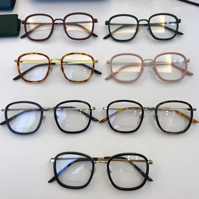 小紅書爆款Gucci眼鏡古馳眼鏡GG0678OA方框近視眼鏡時尚方形平光眼鏡