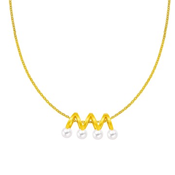 Just Gold 鎏光 Infinity Luxe 黃金吊墜(不含鍊)