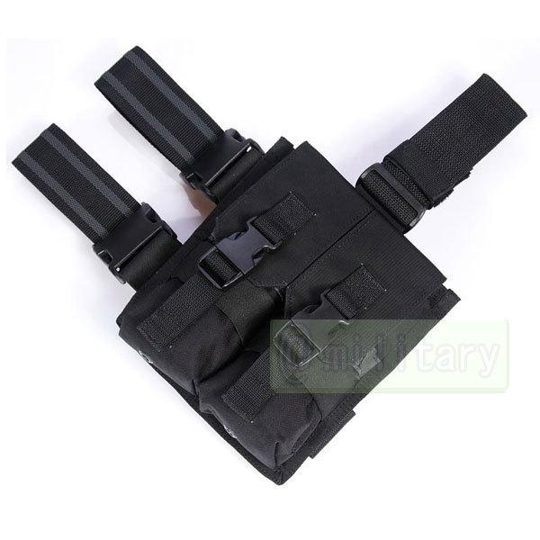 FLYYE Molle Drop Leg M4 M16 MAG Pouch  BK　PK-E007